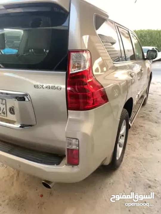 لكزس Gx460 مديل 2010 صبغ وكالة ماشي 200 الف