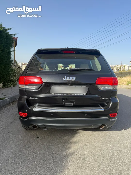 Jeep Grand Cherokee Limited 2014 Black Exterior Color