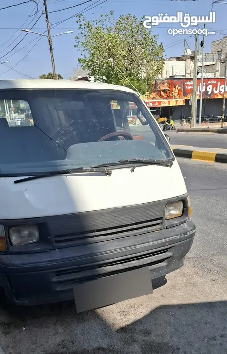 باص  تويوتا هايس للبيع في اربد.