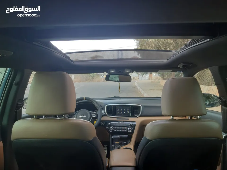 كيا سبورتاج جي تي لاين فل كامل مع بانوراما