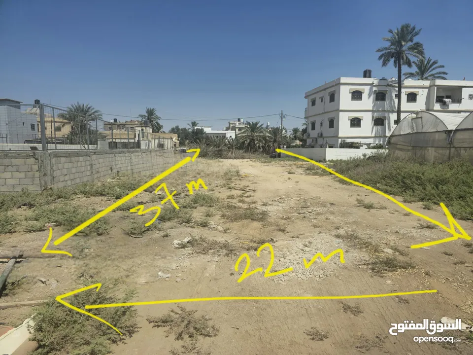 إعلان بيع قطعة أرض استثمارية مميزة (مع رخصة بناء جاهزة وسارية)