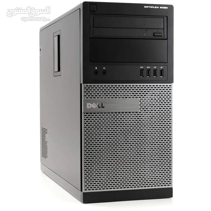للبيع كمبيوتر كامل DEL ديل  (4790 Intel Core i7) مع شاشة منحنية سامسونج 27 انش بحالة ممتازة