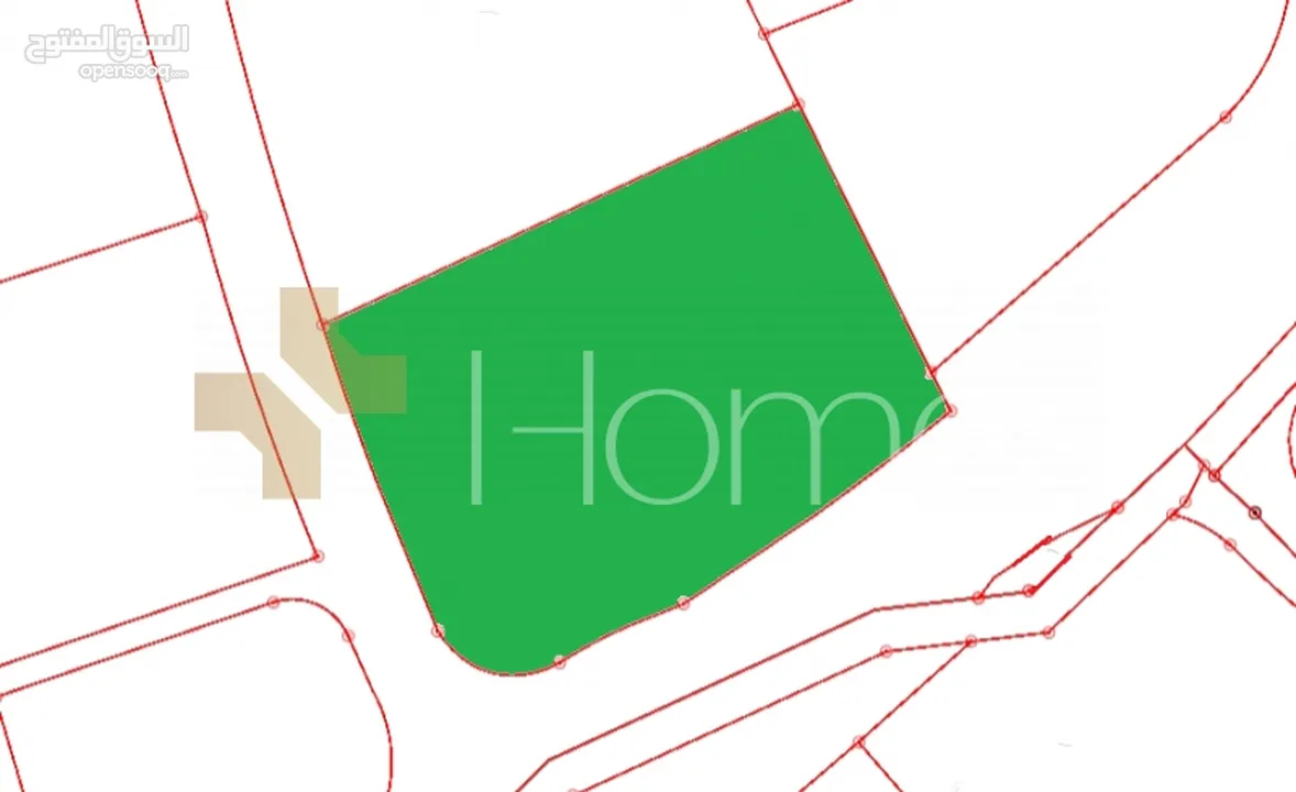 ارض للبيع في دابوق تصلح لعمل مشروع فلل بمساحة ارض 4171م
