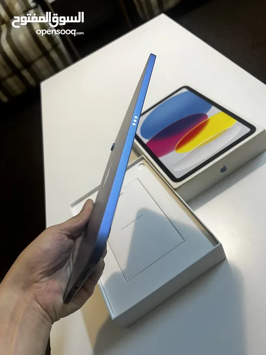 iPad 10  شرق اوسط شبه جديد مع قلم وكفو سمارت
