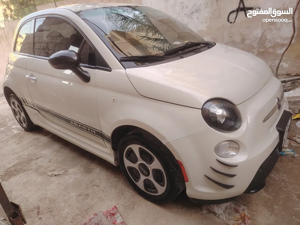 Fiat 500e bacig sport فيات كهربائية بالكامل سبورت بكج
