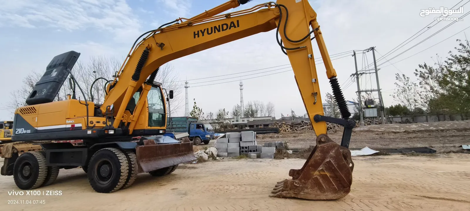 حفارة هيونداي Hyndai excavator R210W-9S