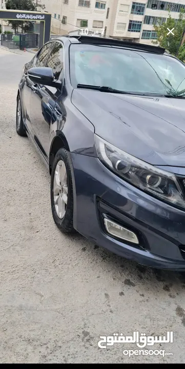 .كيا اوبتيما 2014 فل اضافات كاش 43000 الف كاش بحق كيا فورتي امكانية التقسيط مع فرق في سعر  امكانية ا