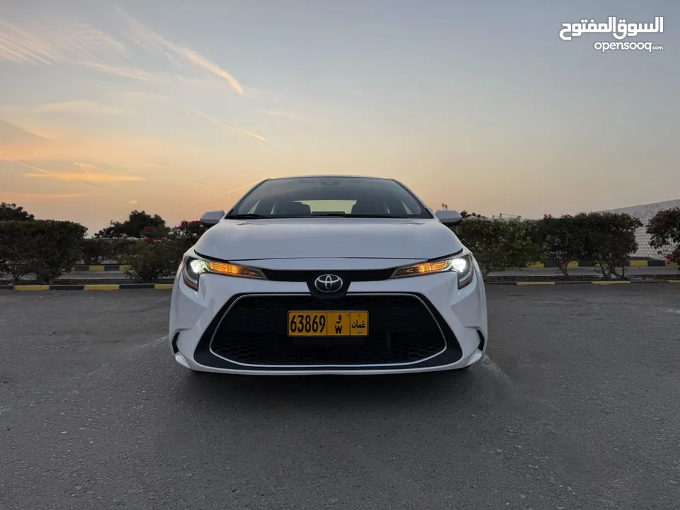 2021 تويوتا كرولا نظيفة جداً تسجيل جديد TOYOTA COROLLA 2021 best car