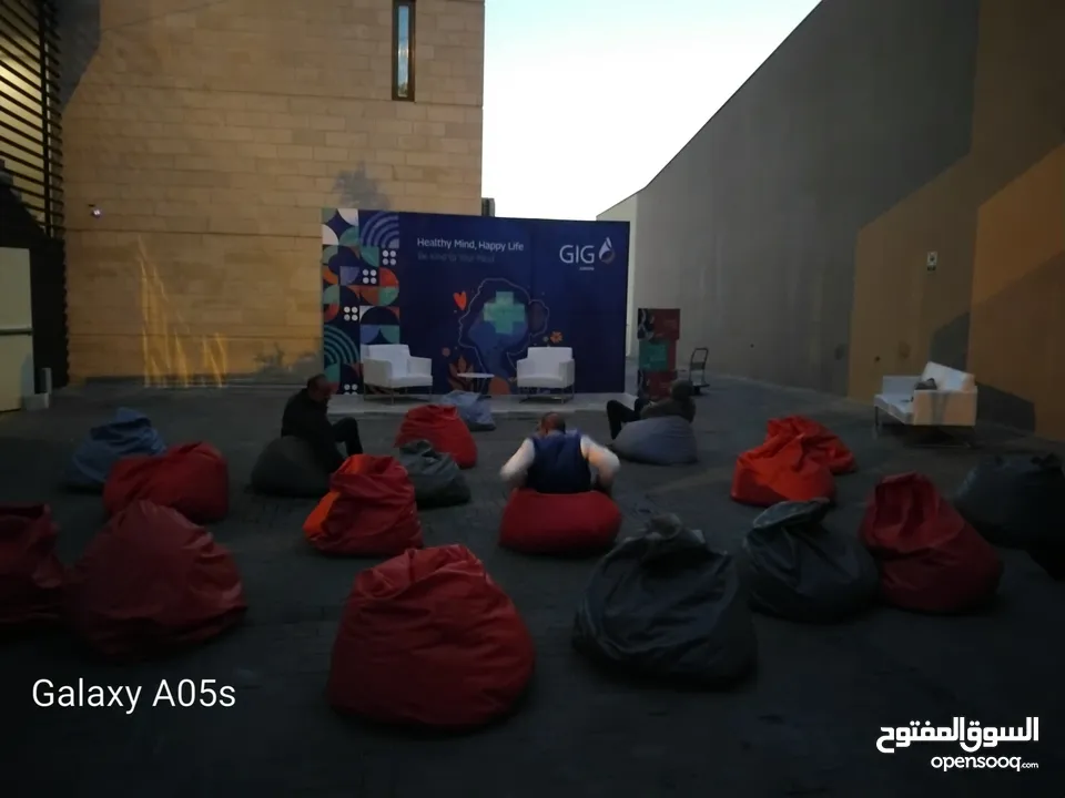 بفات beanbags للايجار اليومي /  beanbags rental / توصيل داخل عمان الغربية بدون مقابل ، free delivery