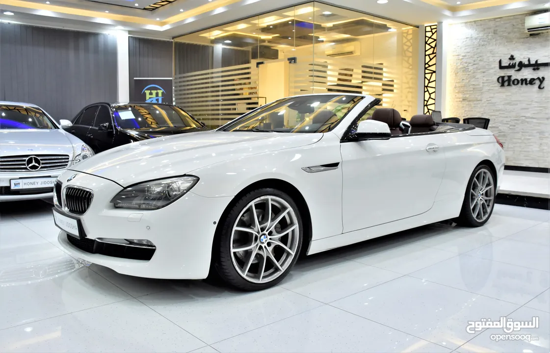 BMW 650i CONVERTIBLE ( 2011 Model ) in White Color GCC Specs