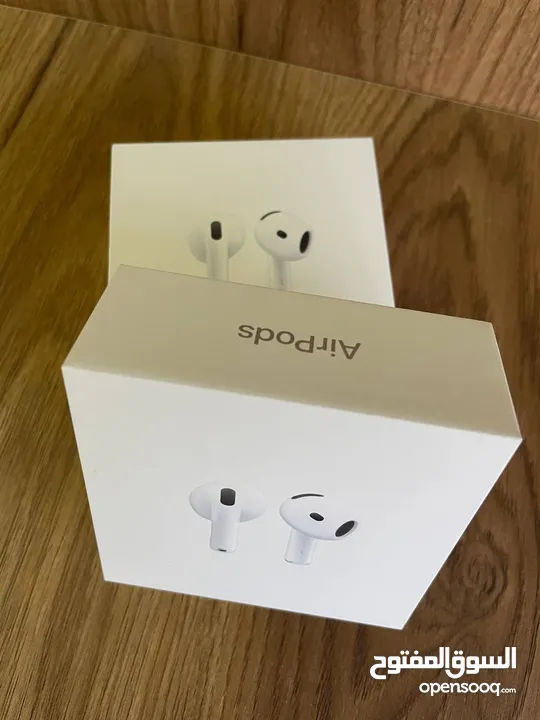 سماعات أبل الجيل الرابع‏ Apple AirPods 4 standard/ANC with 1 year warranty