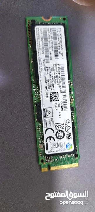 SSDM.2 SAMSUNG 256 GB مستخدمه ونظيفه جدا