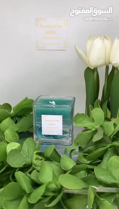 شموع معطرة للمكاتب والمنازل