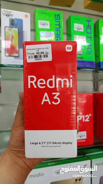 Xiaomi Redmi A3 Smartphone 4GB Ram 128GB Storage