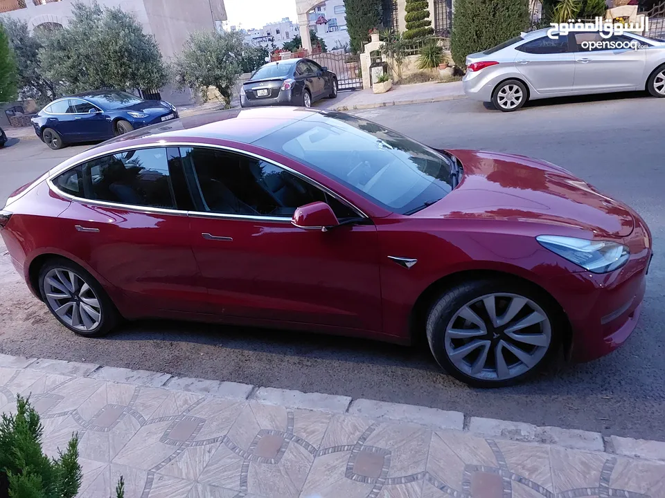 Tesla model3 2018 لونج رينج