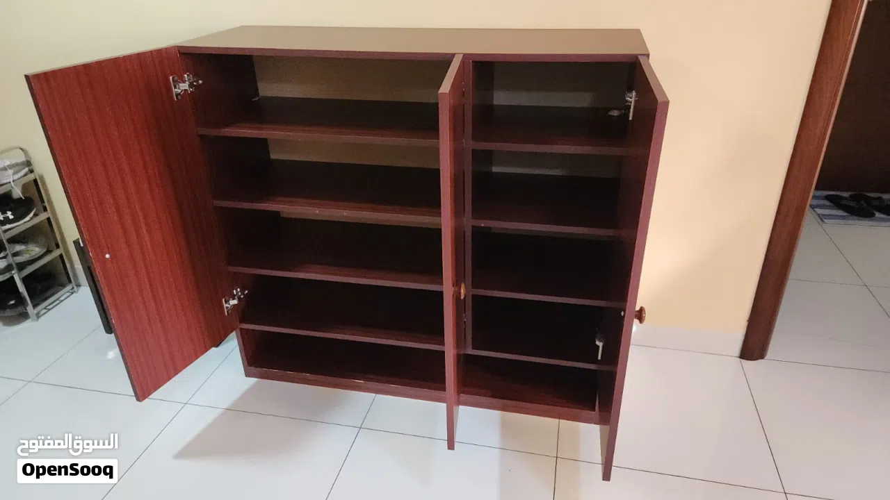 Big Shoe rack with 5 shelves ,High quality wooden material with easy accessibility