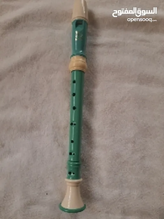 آلة الريكوردر أو الريكورد open flute  open flutes with internal duct with fingerholes