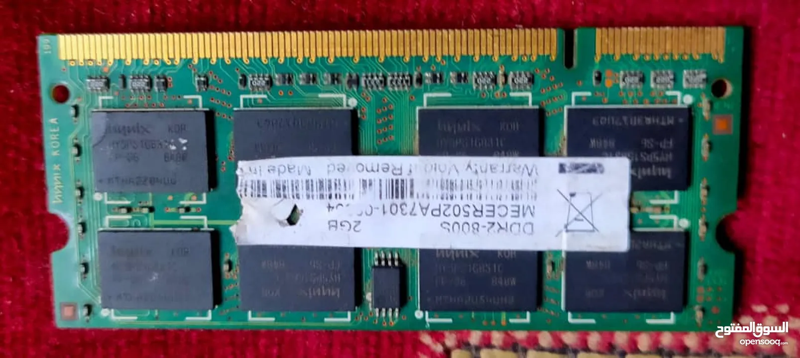 رام لابتوب ddr2