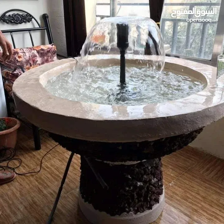 نوافير وشلالات مصنعوعه من ألاسمنت والحديد بأسعار و أشكال وأنواع مختلفة تناسب  الجميع  للتواصل واتساب