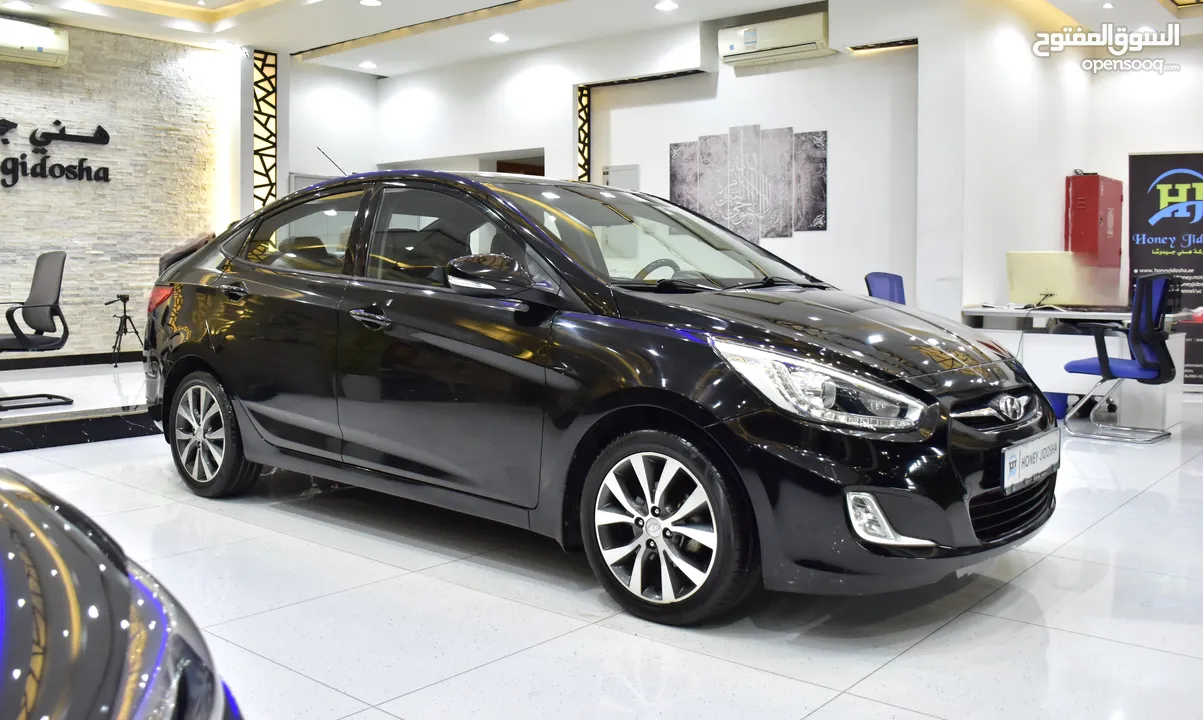 Hyundai Accent 1.6L ( 2014 Model ) in Black Color GCC Specs