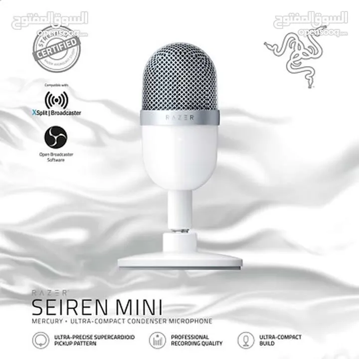 Razer Seiren Mini Microphone / WHITE