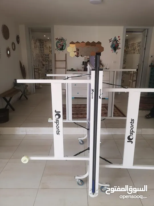 طاولة تنس فاخرة ماركة جو سبورت للمزارع والشاليهات متوفر خدمة التوصيل لجميع المحافظات