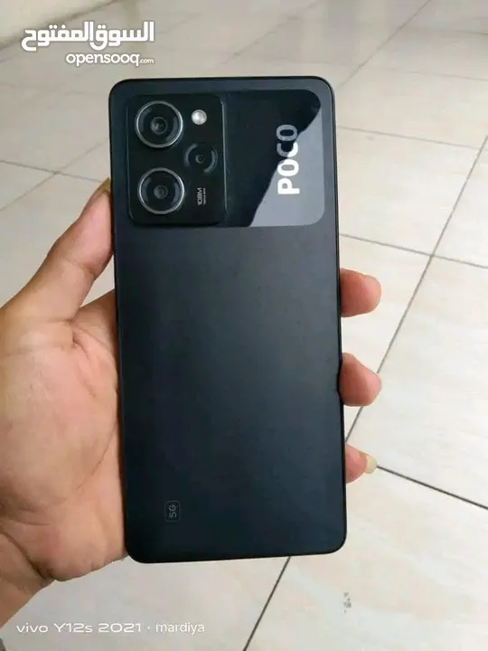 اخو الجديد poco X5pro 5G رام 16 جيجا 256 بدون كرتونه هدية كفر ولزقة وشاحن متوفر توصيل