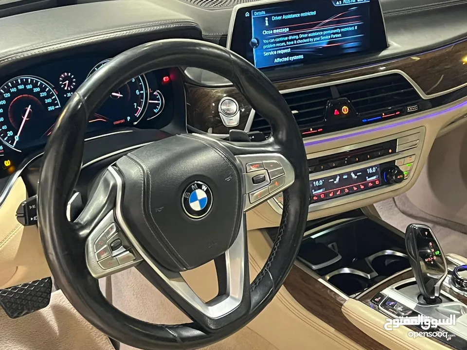 BMW 750 LI MODEL 2016 FOR SALE