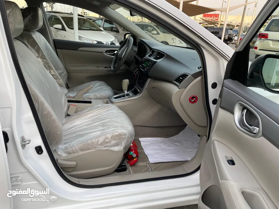 1 YEAR WARRANTY/ GCC/ 2020/ WHITE/ NISSAN SENTRA S 1.6L