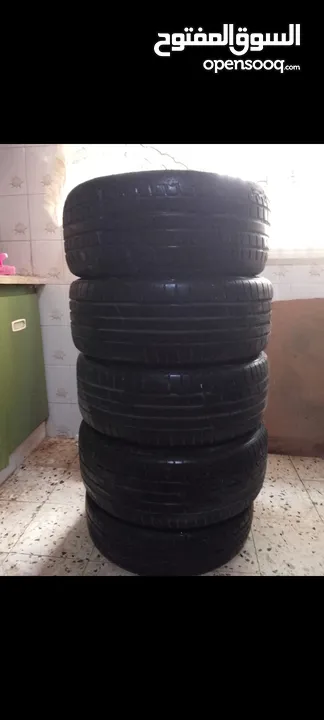 جنط مع كوشوك بحالة الجديد