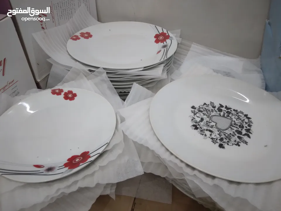 طقم صحون 18 قطعة