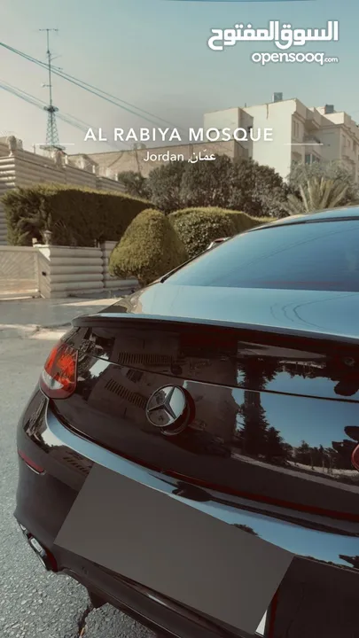 مرسيدس C180 كوبيه بحالة الوكالة AMG كت اصلي وارد غرغور