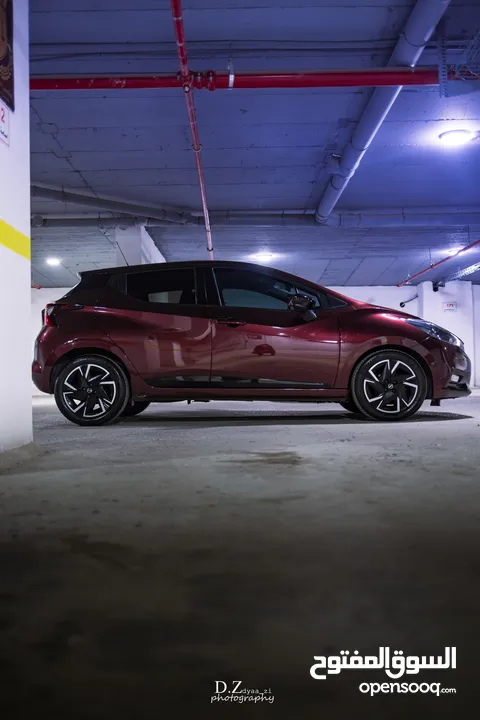 نيساان ميكرا 2023 متور 1000 تيربو اتوماتيك لون مميز سيارة اداء ممتاز جدا