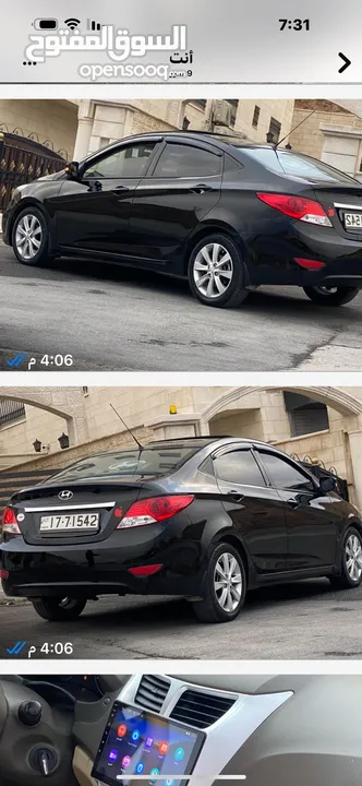 سيارة هونداي اكسنت 2015/ 4 جيد