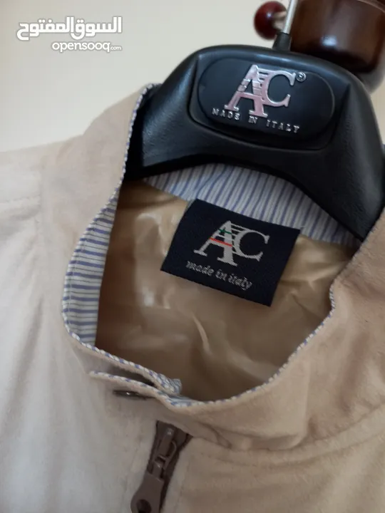 Beige AC Made in Italy Jacket M-L size(New)