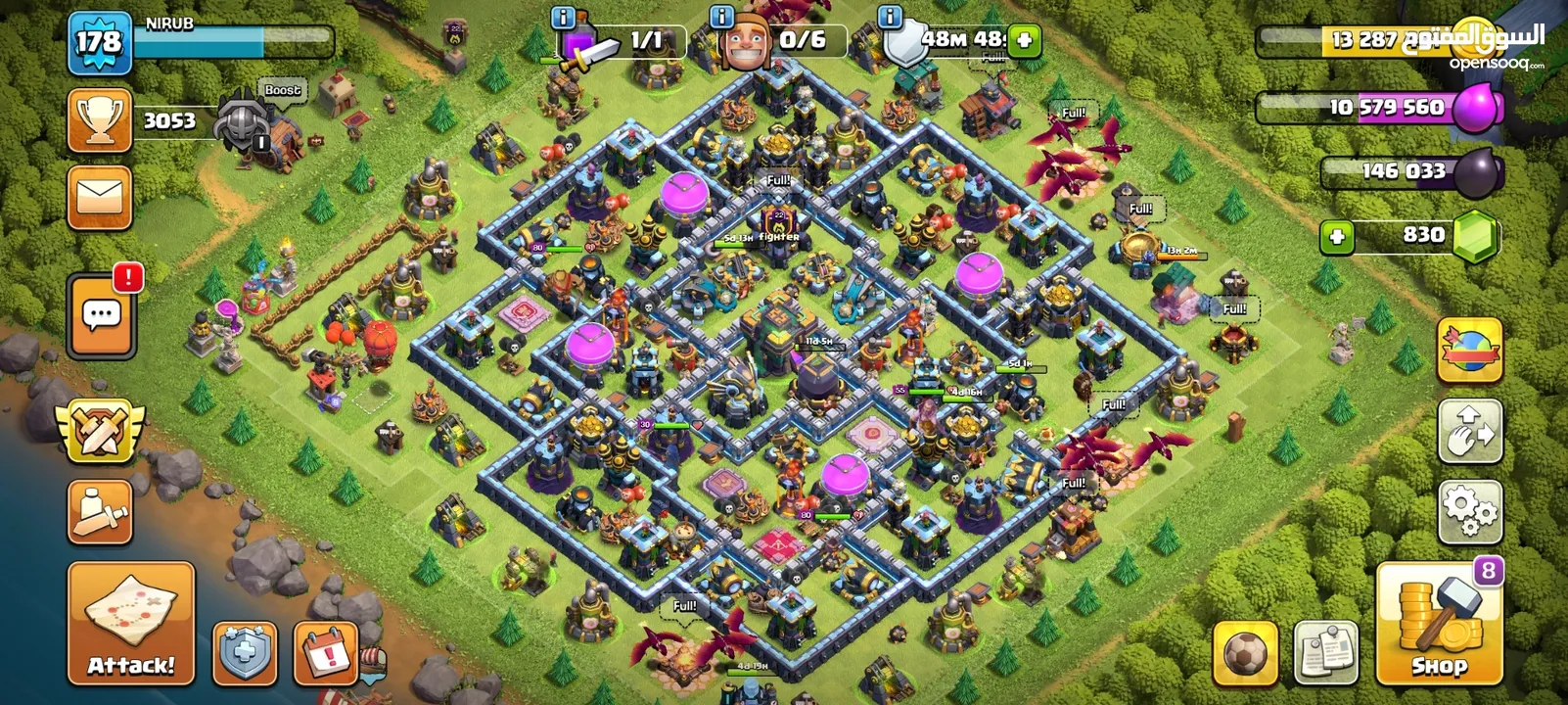 clash of clans town hall 14