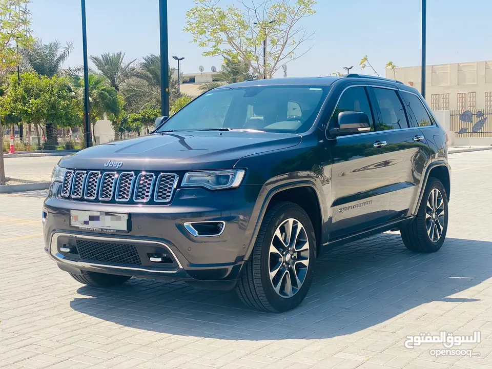 Jeep Grand Cherokee OVERLAND 2017 Model Bahrain Agent Mint Condition SUV for Sale