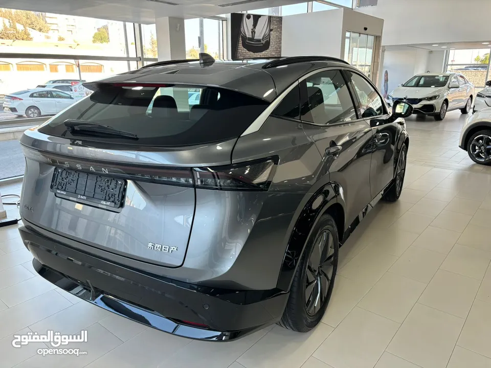 NISSAN AIRYA نيسان اريا كهربائيه 2024 كفالة مجموعة بسطامي والصاحب 3 سنوات او 100000كم