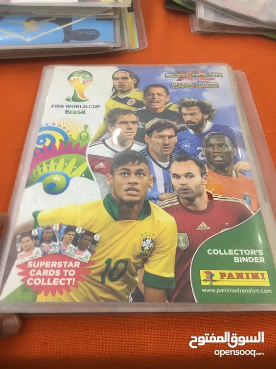 بطاقات رياضة رسمية panini and Topps