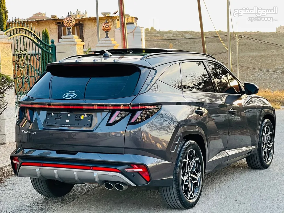 هونداي توسان هايبرد ان لاين 2023 بسعر حرق عالكاش