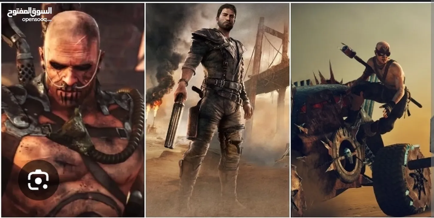 للبيع لعبة Mad Max (PS4) – بحالة ممتازة – لمحبي التشويق والإثاره والرعب والمغامره لعبة madmax – عمان