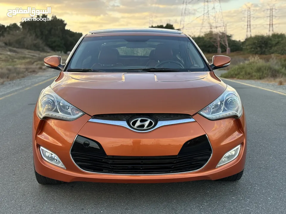 HYUNDAI VELOSTER —2014–GCC—FULL OPTIONS—EXCELLENT CONDITION—LOW MILAGE