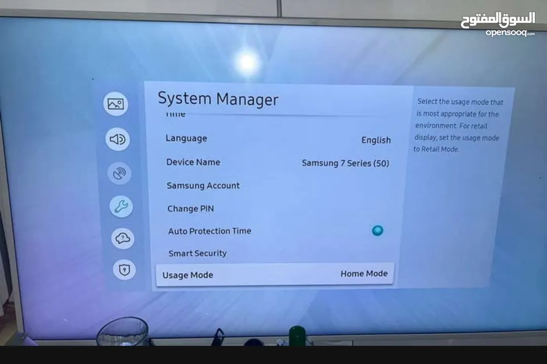 Samsung 50 Inches smart 4k with original remote Hdmi USB new condition no scratches as new