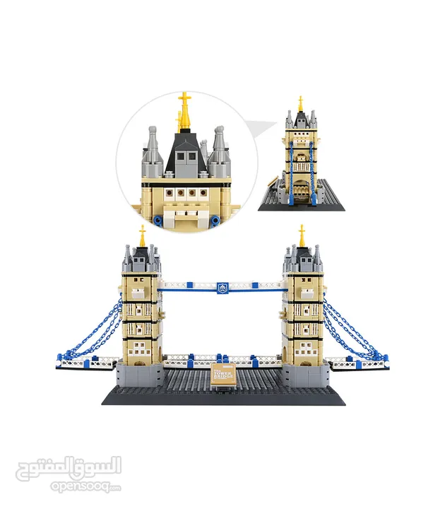 1054pcs Lego London Bridge