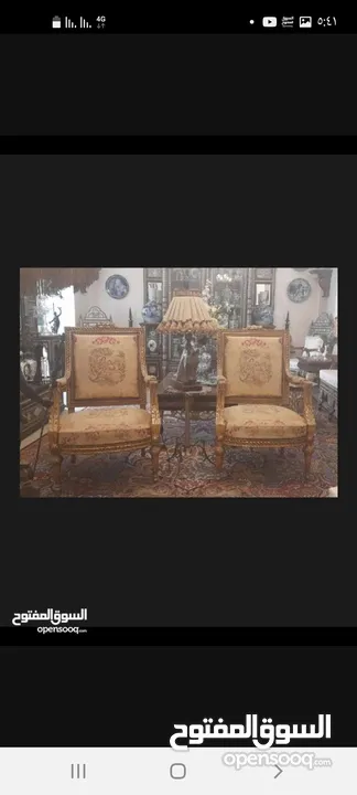 لقطه ،،كرسي فرنسي  عدد2  لويس الخامس عشر زوج ،،  خشب قشرة ورق ذهب فرنسي قديمات  جدا  العمر 120 سنه