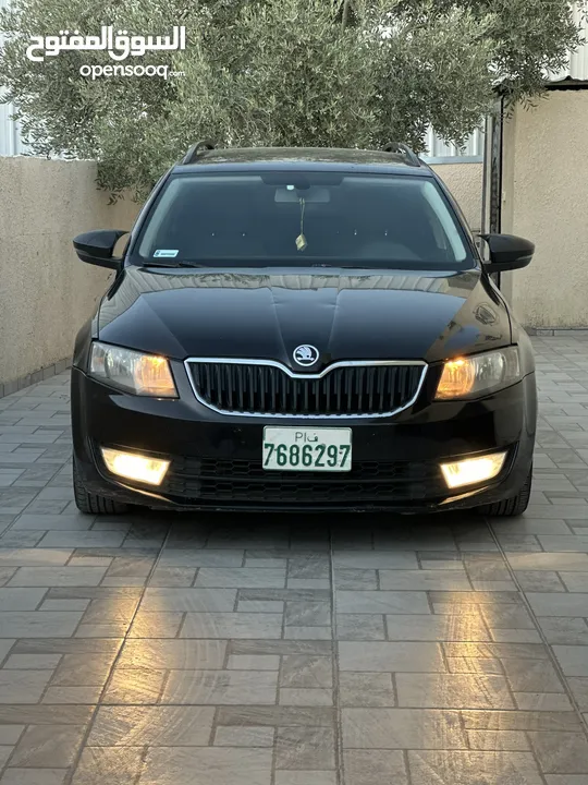 سكودا اوكتافيا ستيشن ترخيص 2014 جير اتماتيك ماطور 1600 تيربو ديزل