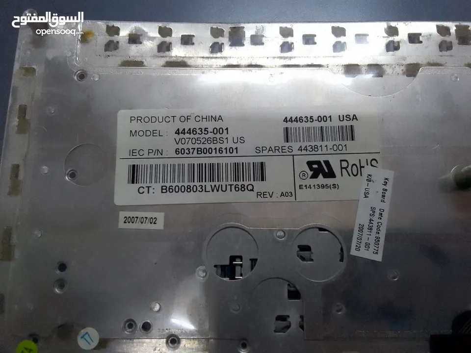 قطع قارئ DVD وشاحن ورام وواي فاي وكيبورد وشاشة وسرعة لاب توب وبور سبلاين مزود طاقة لكيس بيع او بدل