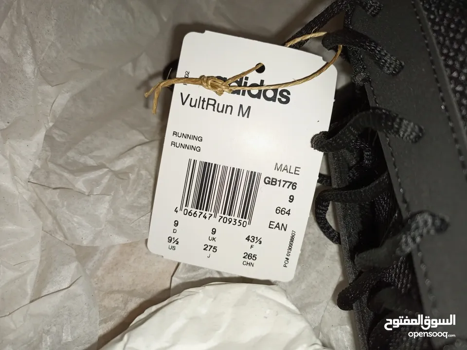 حذاء بوت اديداس رياضه اسود جديد كامل adidas