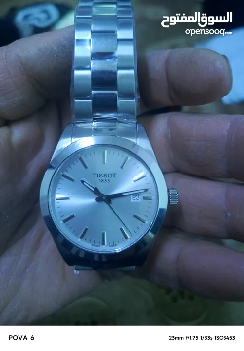 ساعة TISSOT سويسرية جديده بسعر مغري جداً