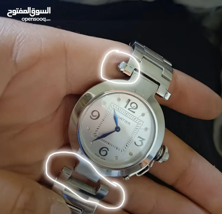 بيعه سريعه للجادين فقط ساعه كارتير اصلي انظر الصور والوصف